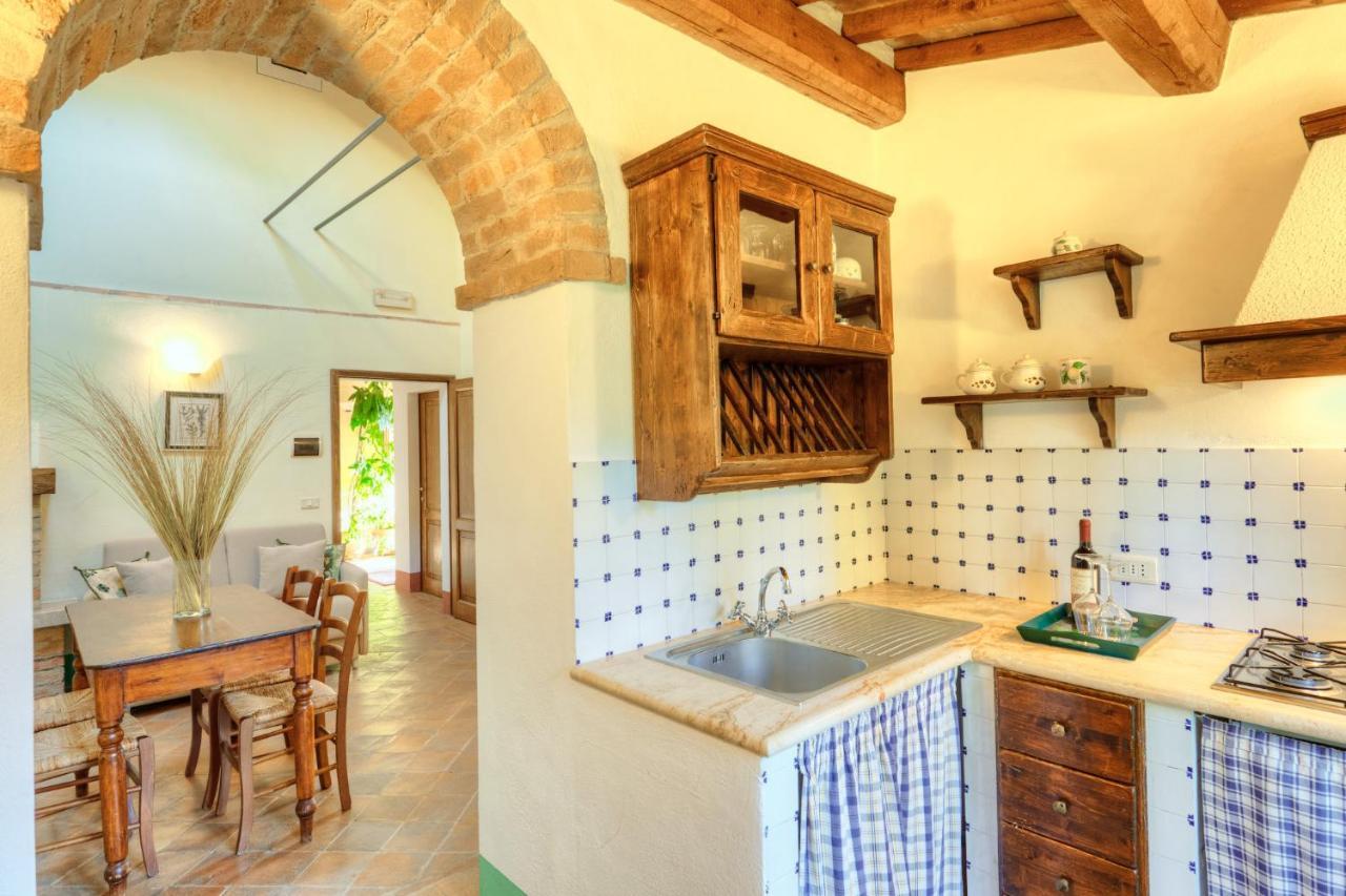 Agriturismo Castello Di Spedaletto Pienza Exteriör bild
