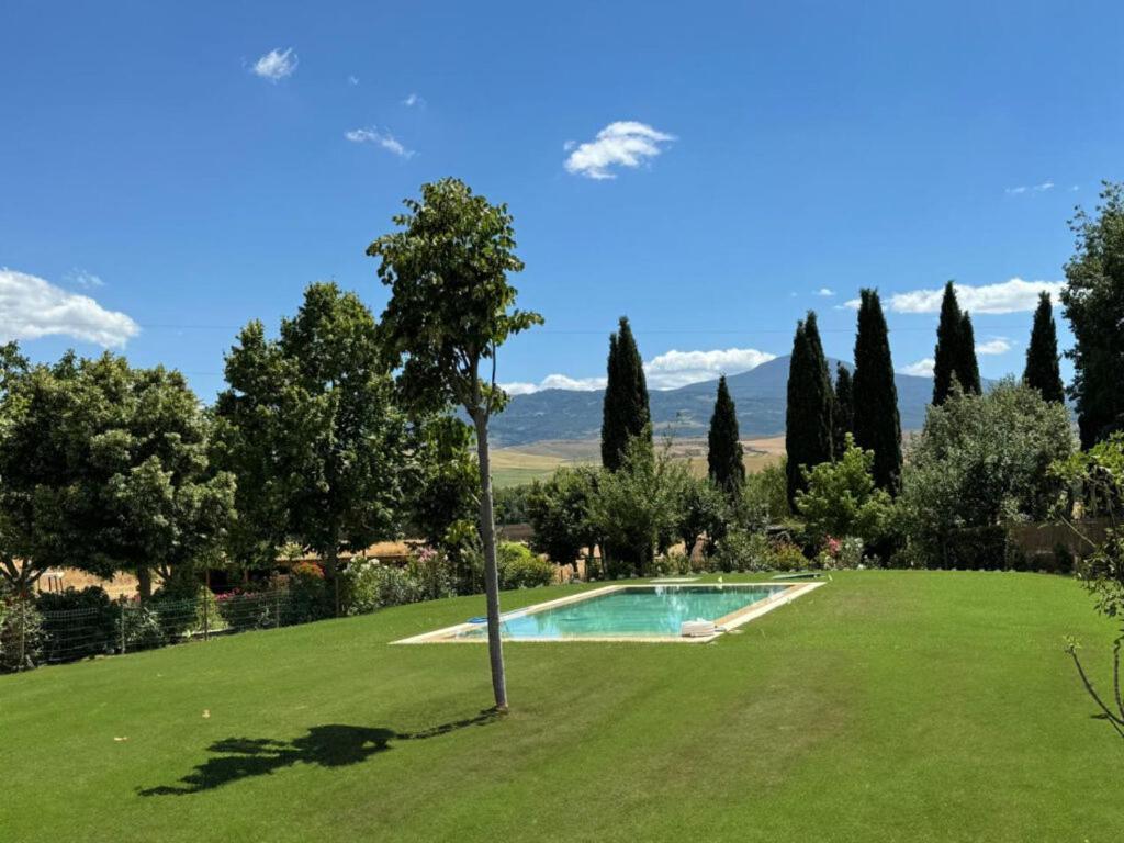 Agriturismo Castello Di Spedaletto Pienza Exteriör bild